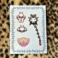 star-buns sticker sheet 