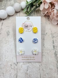 Mediterranean Stud Earring Pack A