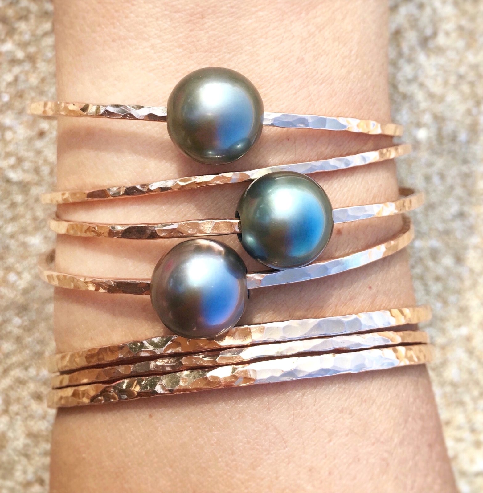 Tahitian on sale pearl bangle