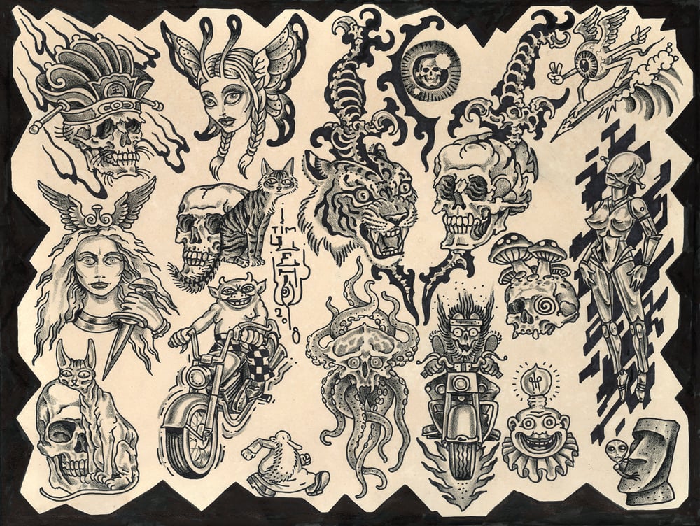 Image of Tim Lehi “Tribute Black Flash” Poster