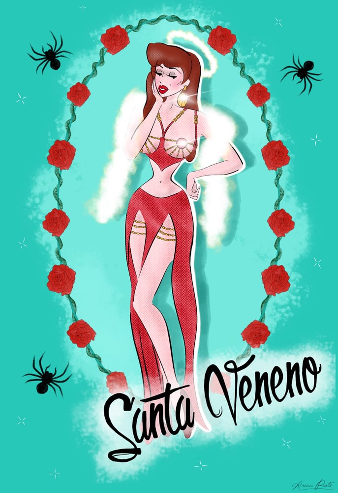 Image of Santa Veneno Art Print