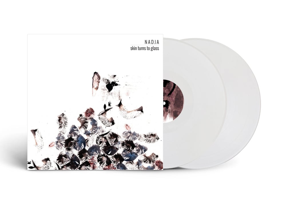 NADJA ~ Skin Turns to Glass / VINYL 2LP (white, black)