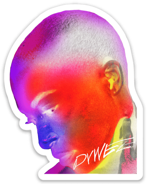 Image of Handwritten Cutout Sticker