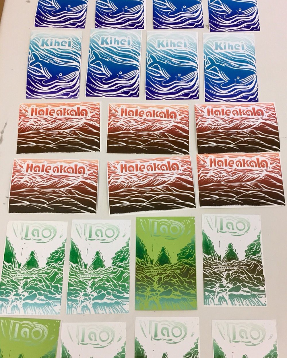 Image of Maui Town Prints Postcards Variety Pack of 6