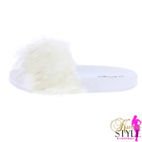 Image 3 of Kimora Fur Slides 