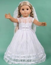 american girl wedding dress