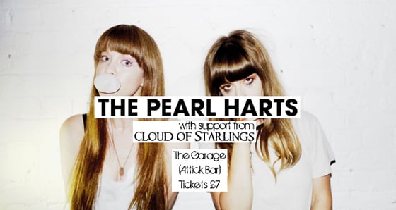 Image of Cloud of Starlings support The Pearl Harts @ The Garage (17/03/18)