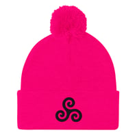 Image 1 of Neon Gillyweeds Logo Pom-Pom Beanie