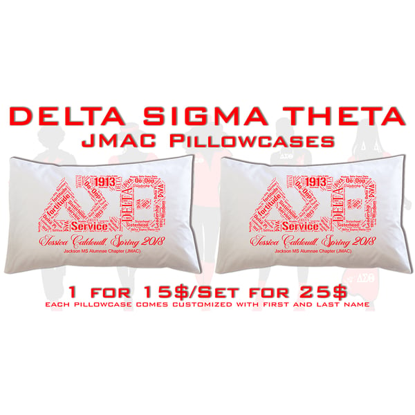 Image of Delta JMAC Pillowcases