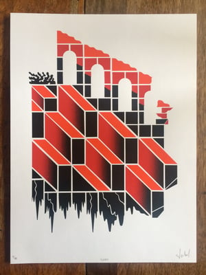 Image of Ruins & Weight of Time Screen Print Set