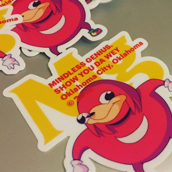 Image of Show You Da Wey Stickers