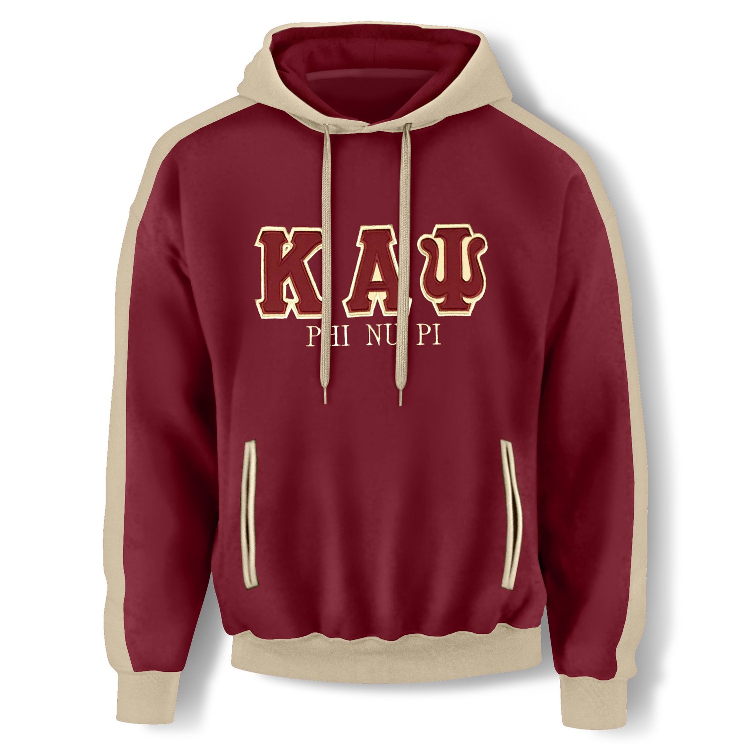 Image of Crimson Hooded Sweatshirt - KAΨ