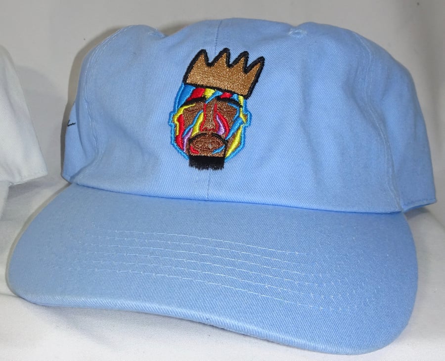Image of Baby Blue Unisex Tupac Cap 