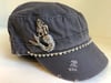 Cadet Hat Crystal Silver Mermaid