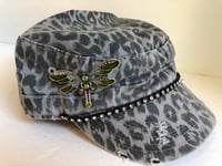 Cadet Hat Crystal Dragonfly