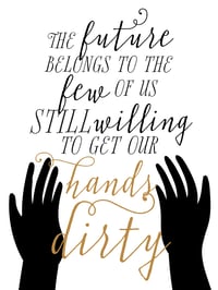 Image 1 of The Future Belongs to Us Print