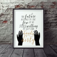 Image 2 of The Future Belongs to Us Print