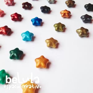 Image of Minilacre de colores en forma de estrella