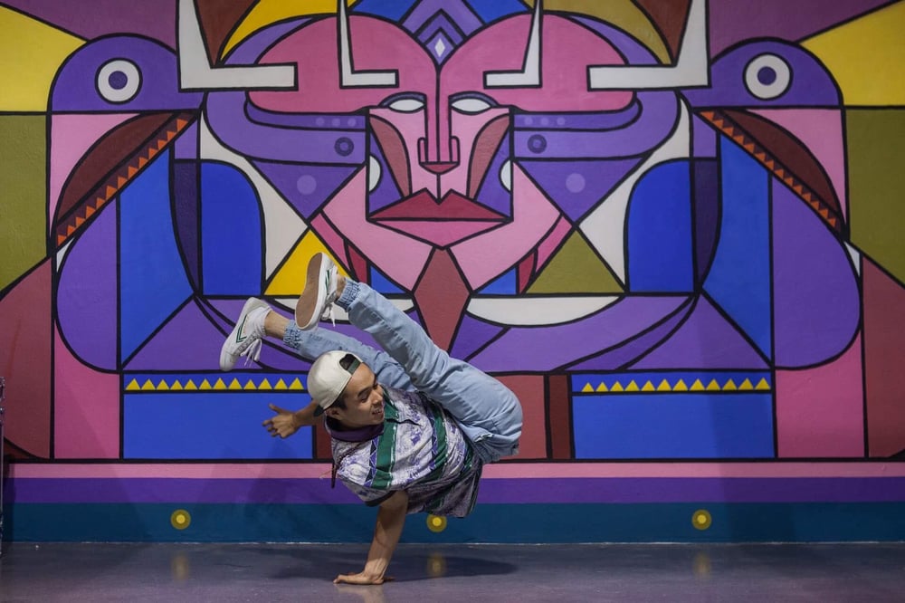 Image of Power and Freeze Foundation with Bboy Dang