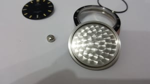 Image of RARE OMEGA SEAMASTER 120m S/STEEL DIVERS COMPLETE MENS WATCH CASE KIT Ref.135.027-CAL 601/SERIES,