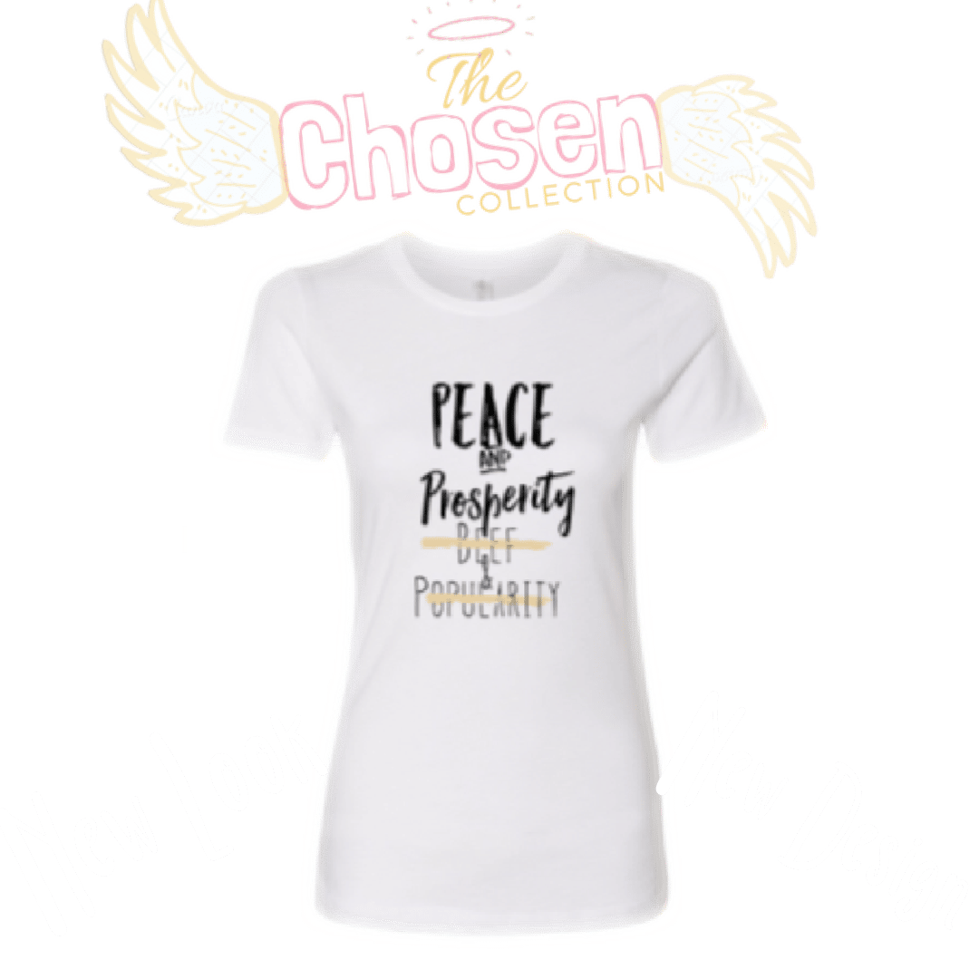 Image of NEW Inspired Peace & Prosperity Tee