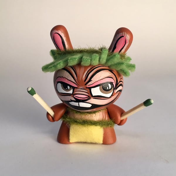 Image of 3 Inch Male Hula Dancer Dunny #5 Tanned Version