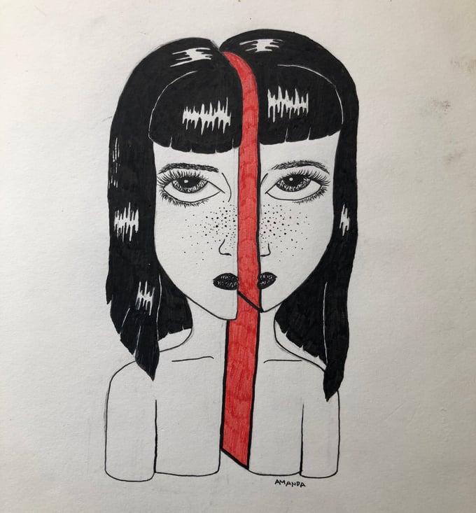 Image of Single Girl prints/stickers