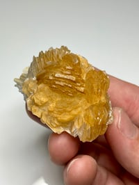 Image 3 of Golden Hunan Calcite UV Specimen | China #2997