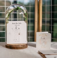 Image 2 of Faire part de Mariage illustré