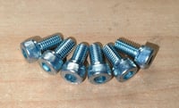 Image 1 of Steering Wheel Bolt Kit Chrome (Short Non-tapered)
