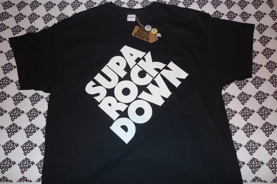 Image of SUPA ROCK DOWN T-SHIRT ( only XL's left )
