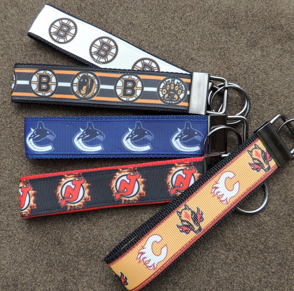 Image of Hockey and Soccer Team KeyChain FOBs