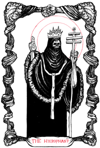 Image 2 of The Tarot of the Hierophant, 13"x19"
