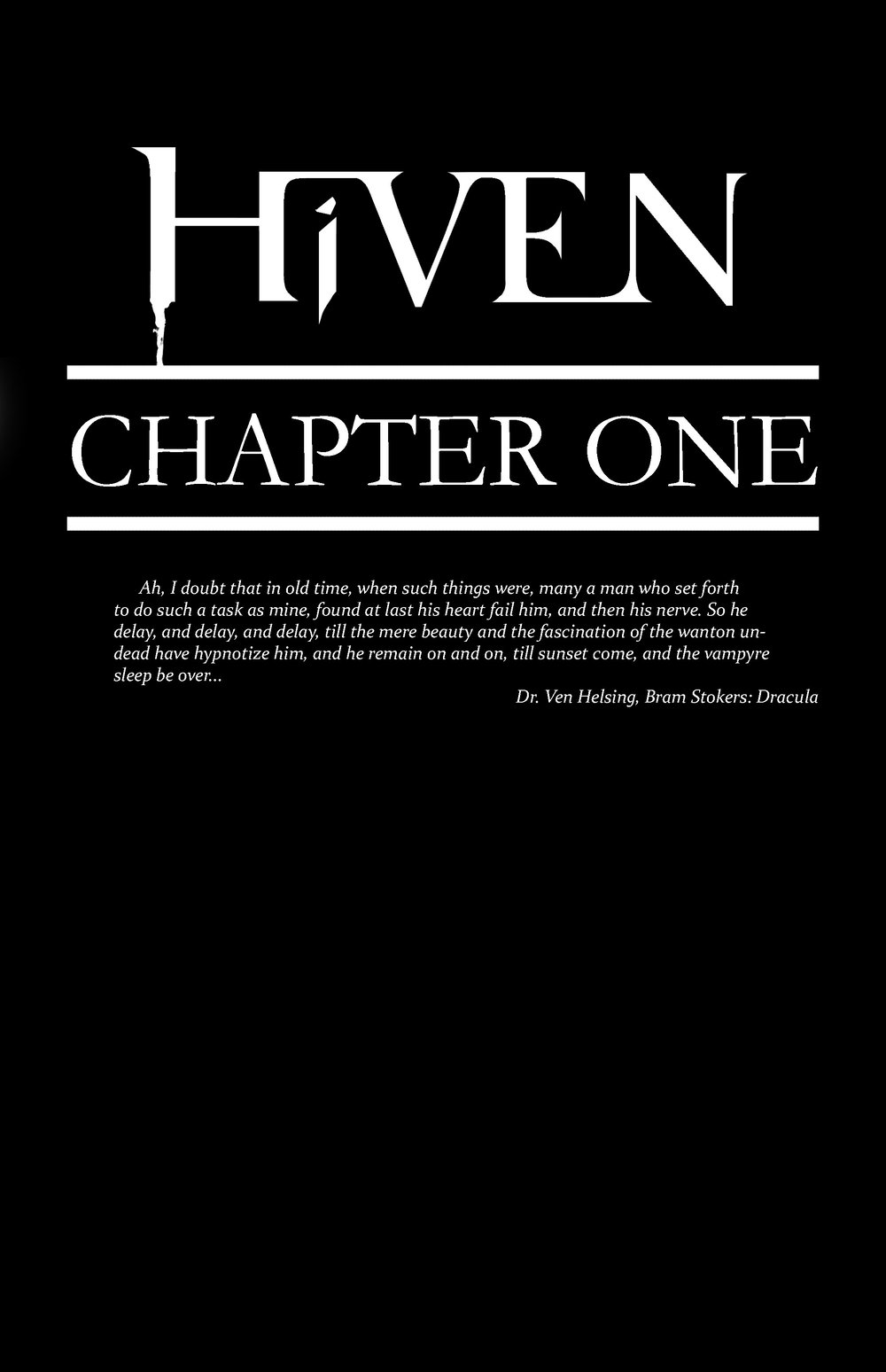 HiVEN - A VAMPYRE TALE