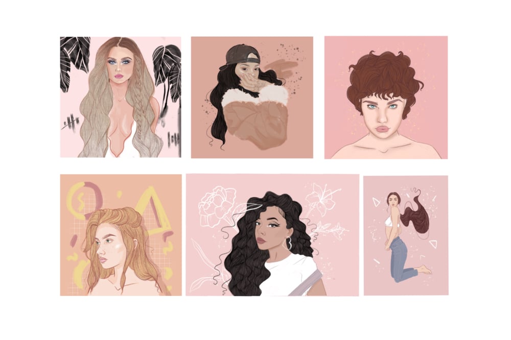 Image of CUSTOM portrait (made to order)
