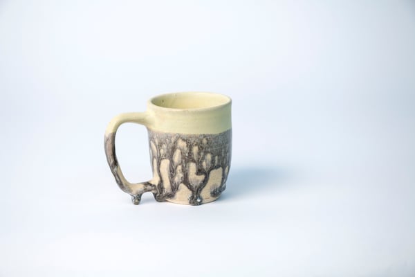 Image of yellow w/ field mouse lil mug