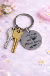 Image 2 of Dose of Humor Keychain 