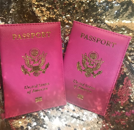 Image of *BESTIE* PASSPORT COVER SET