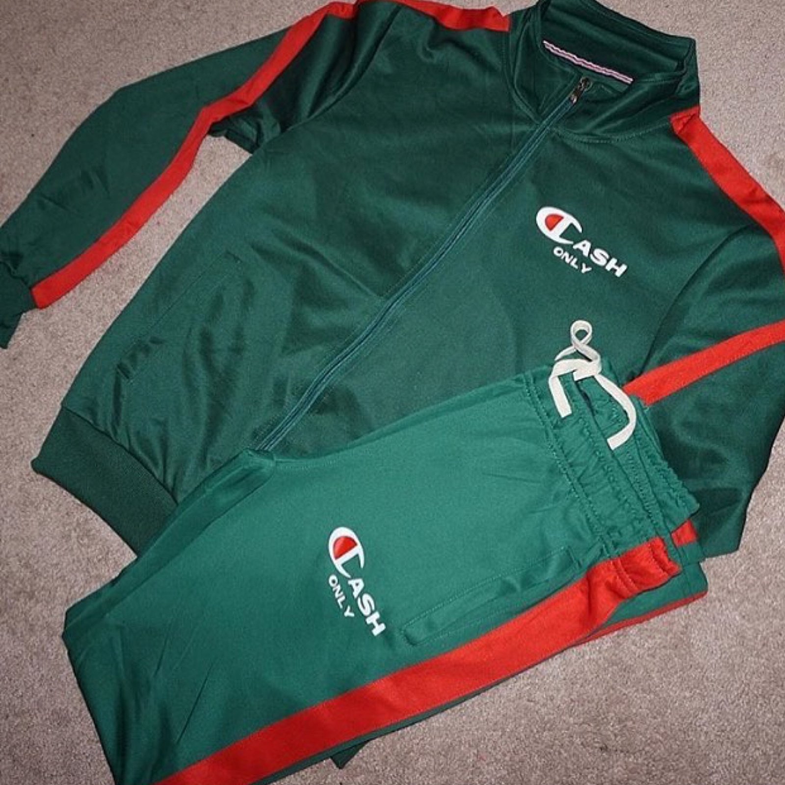 gucci green tracksuit