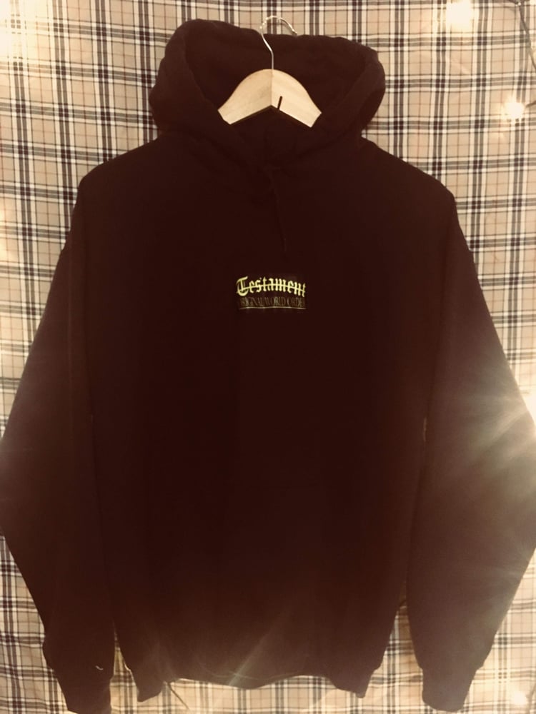 Image of TESTAMENT LOGO HOODIE
