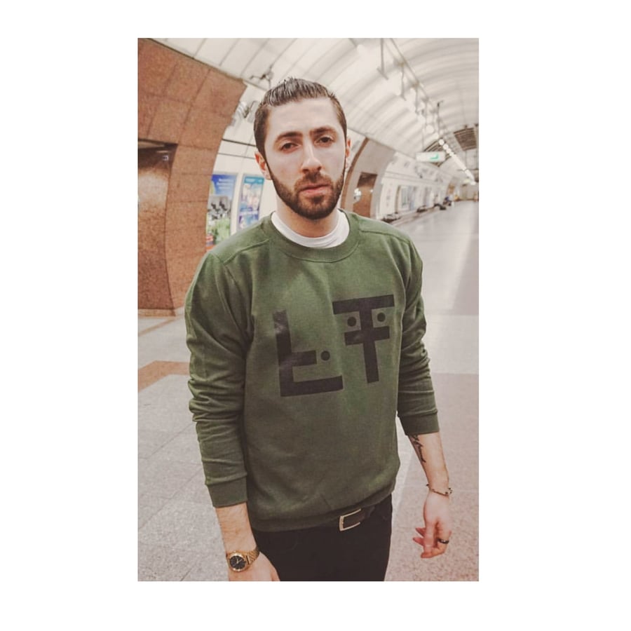 Image of Living Testimony #3dots #Sweat Khaki/Black