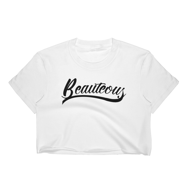 Image of All White Crop Top
