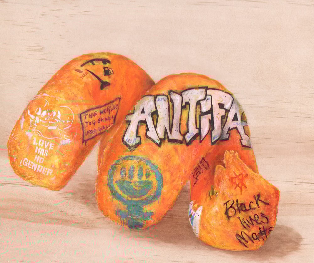 Image of TAGGED(in color): Twisted Cheeto Puff