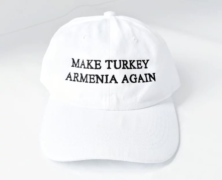 Image of Make Turkey Armenia Again hat - White