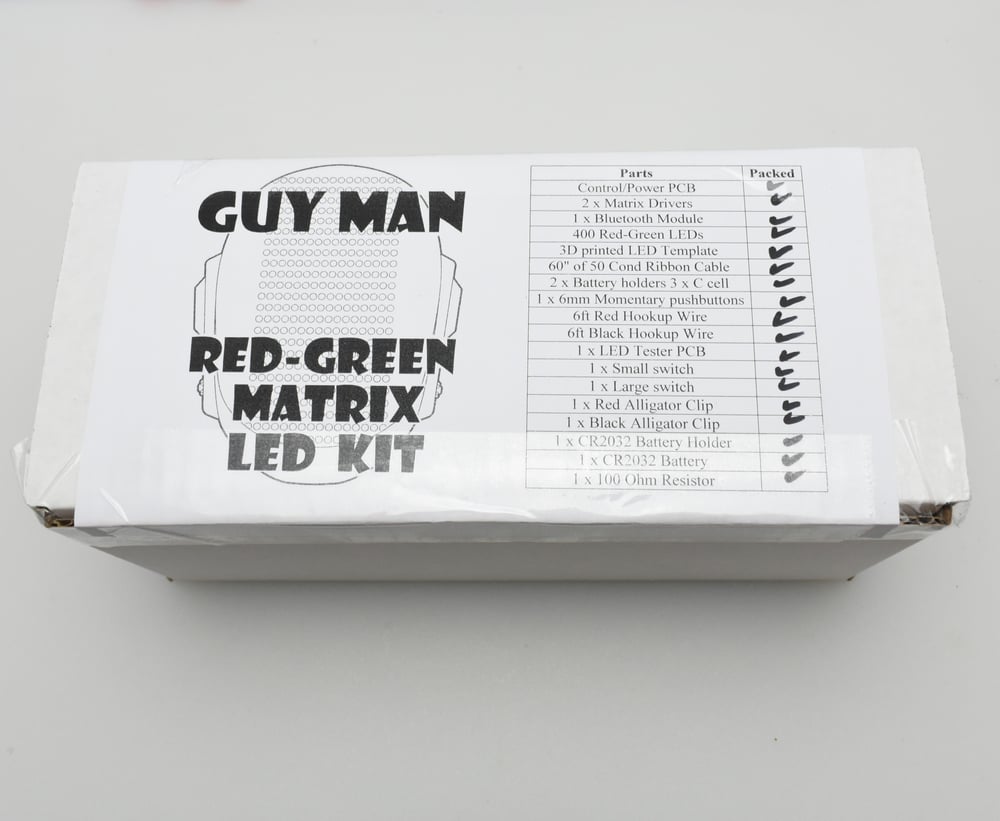 Image of Guy Man Red-Green LED matrix Kit