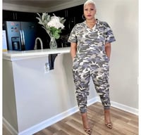 Image 2 of Camo Jumper  (WORN)