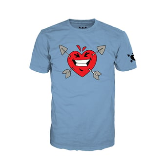 Image of Akio Yuuto Tee Shirt #20 -skyblue