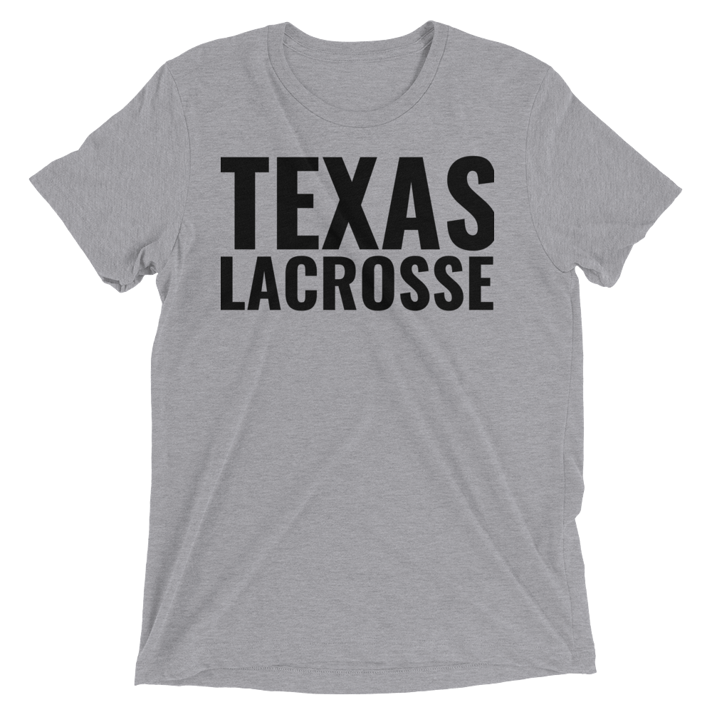Image of Texas Lacrosse Tri-Blend T-Shirt