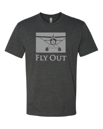 Image of Alaska Fly Out Tee Shirt