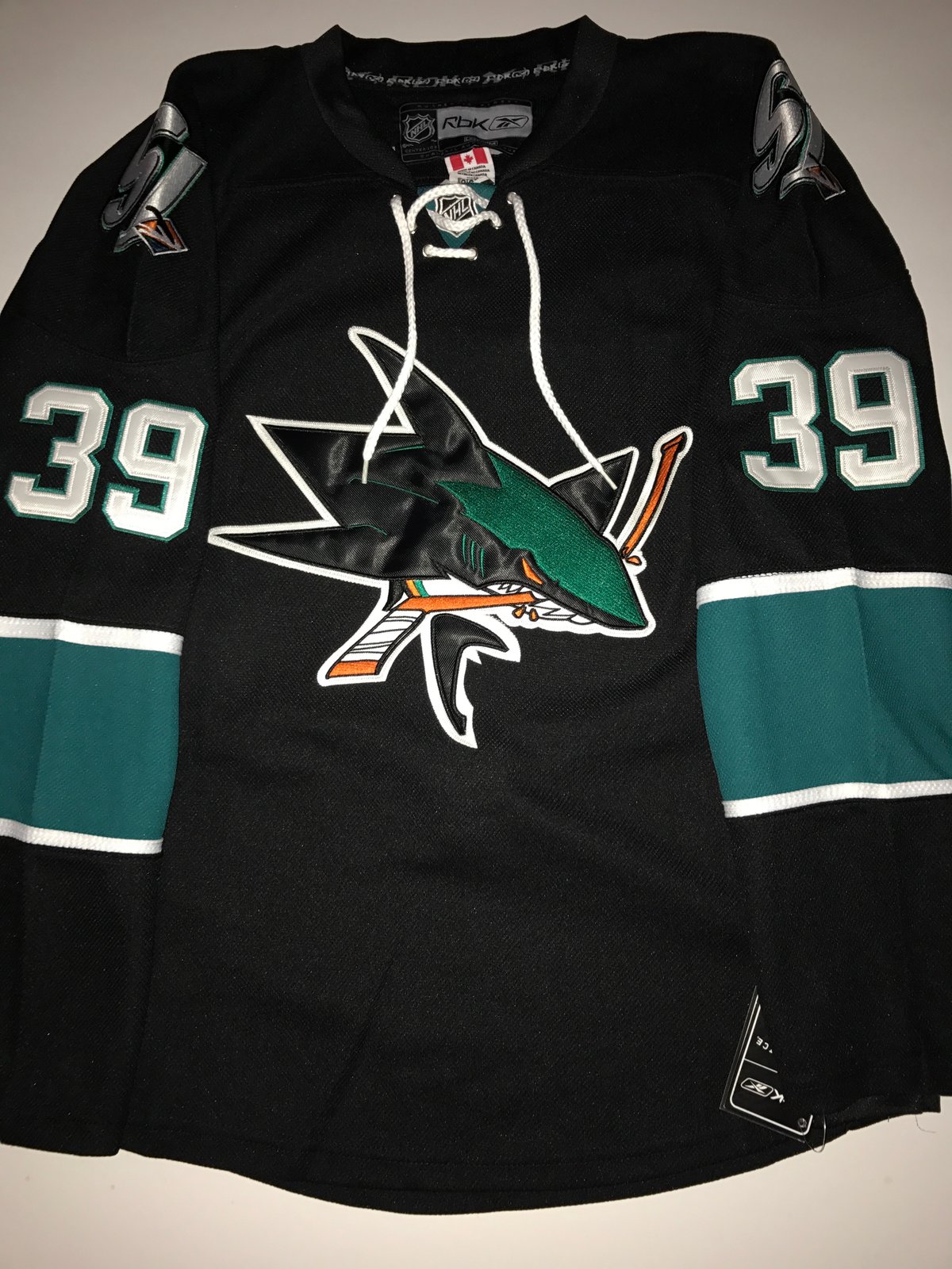 san jose sharks logan couture jersey